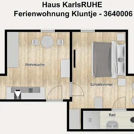Appartement Haus Karlsruhe Kluntje Juist